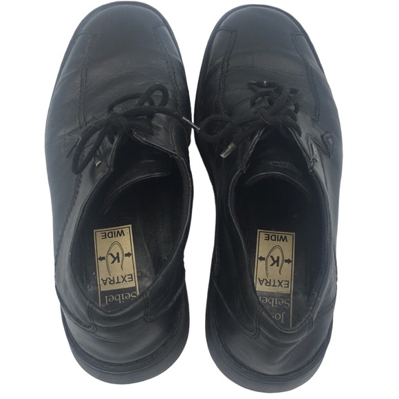 Josef Seibel? Men’s Black Oxfords Shoes Size 43 (10) main image 7